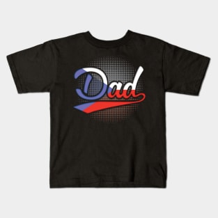 Czech Dad - Gift for Czech From Czech Republic Kids T-Shirt